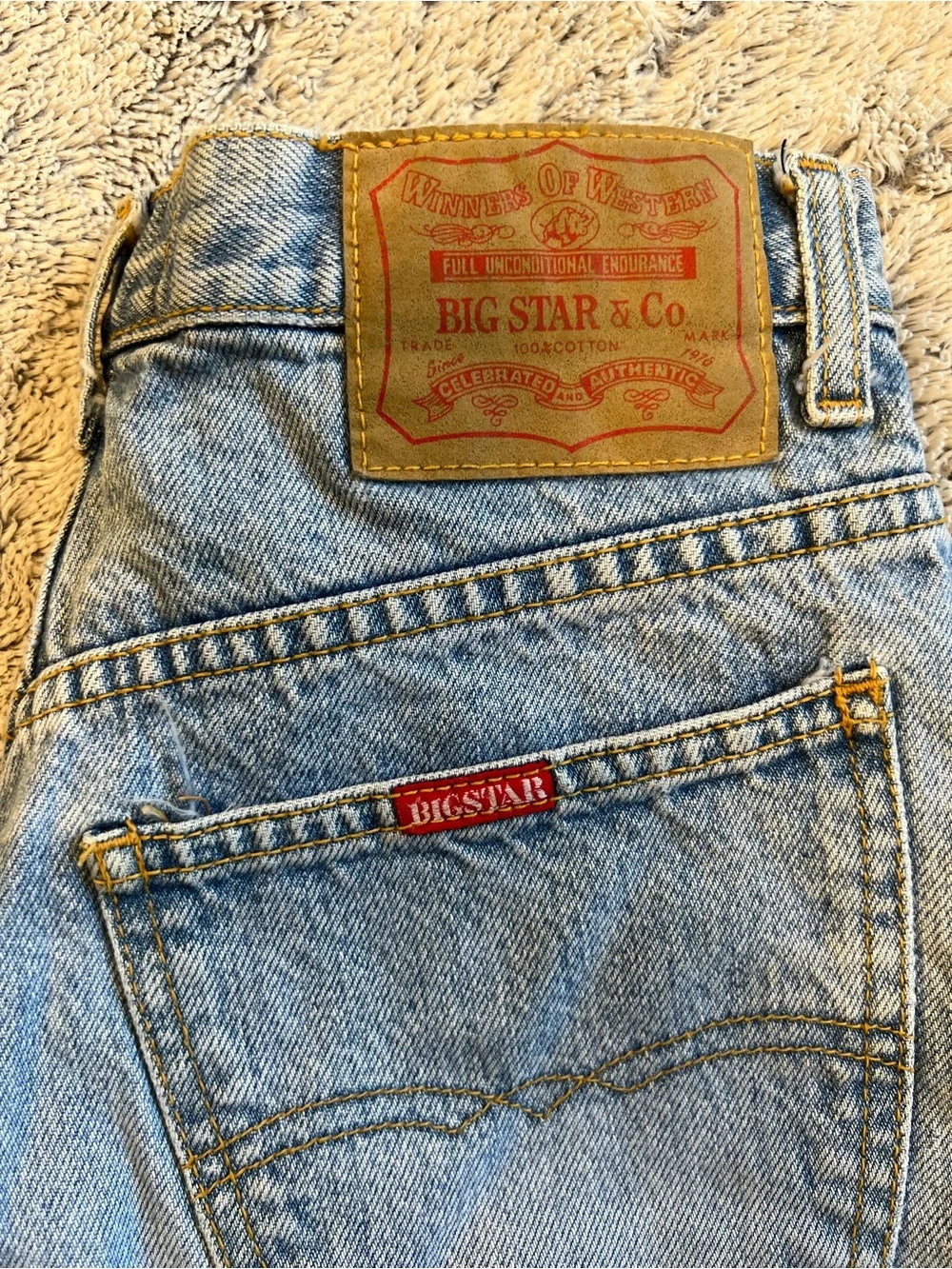 Big Star women  Light Blue Slim Straight Mom Jeans